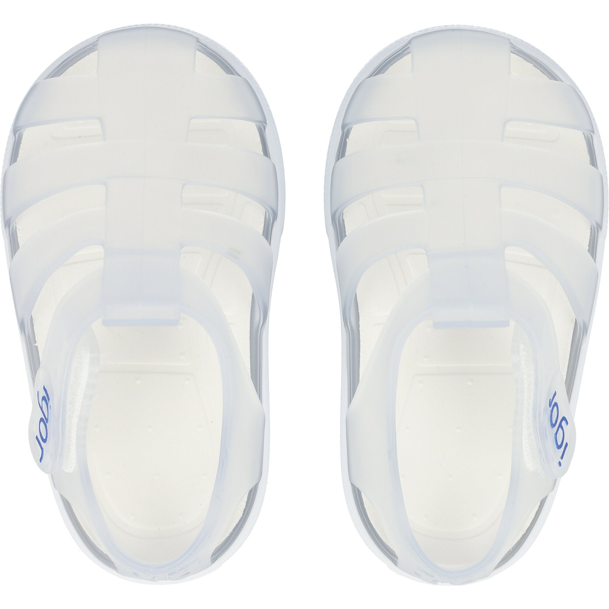 Igor Star Transparent White Sandals