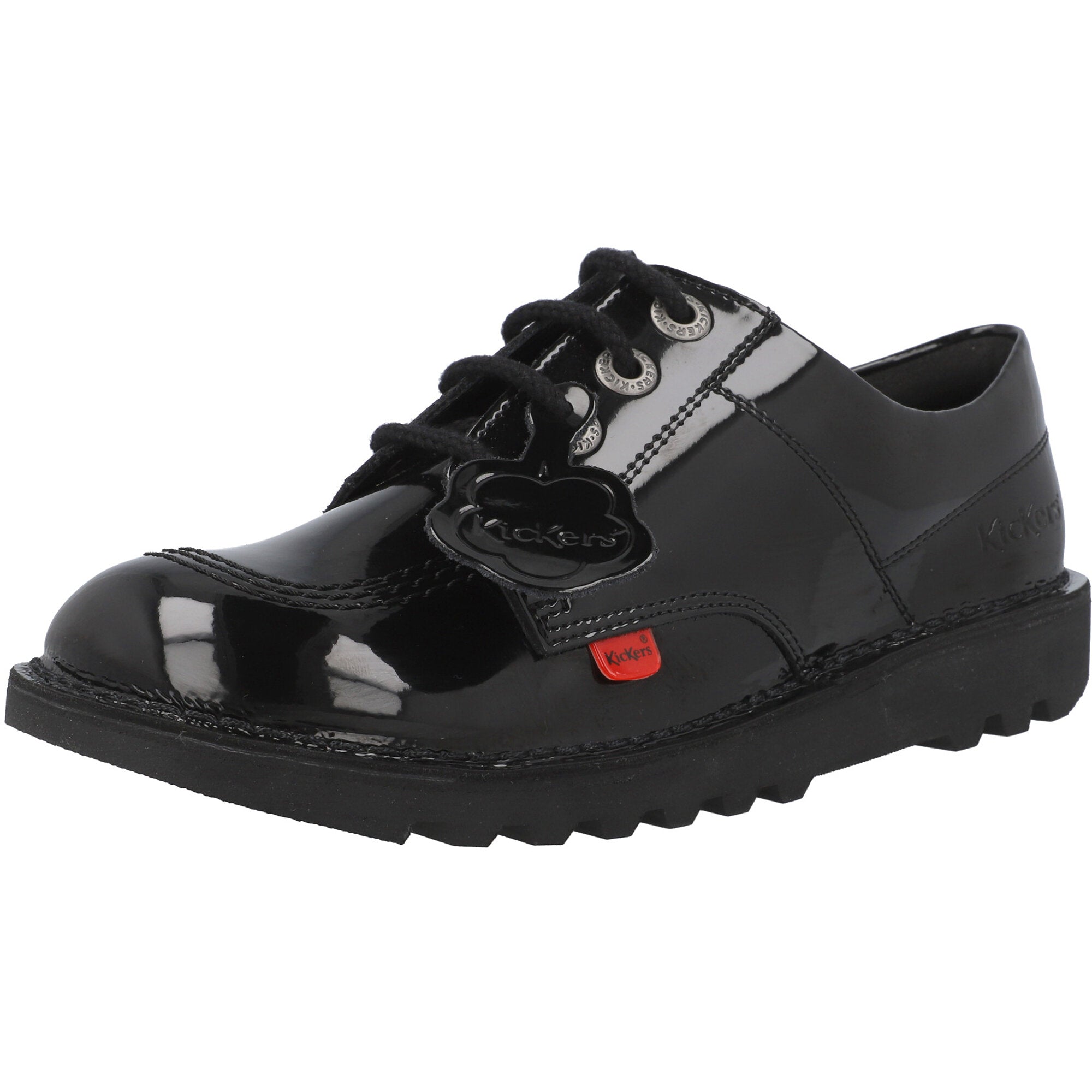 Kickers Kick Lo Black School Shoes – Awesome Shoes