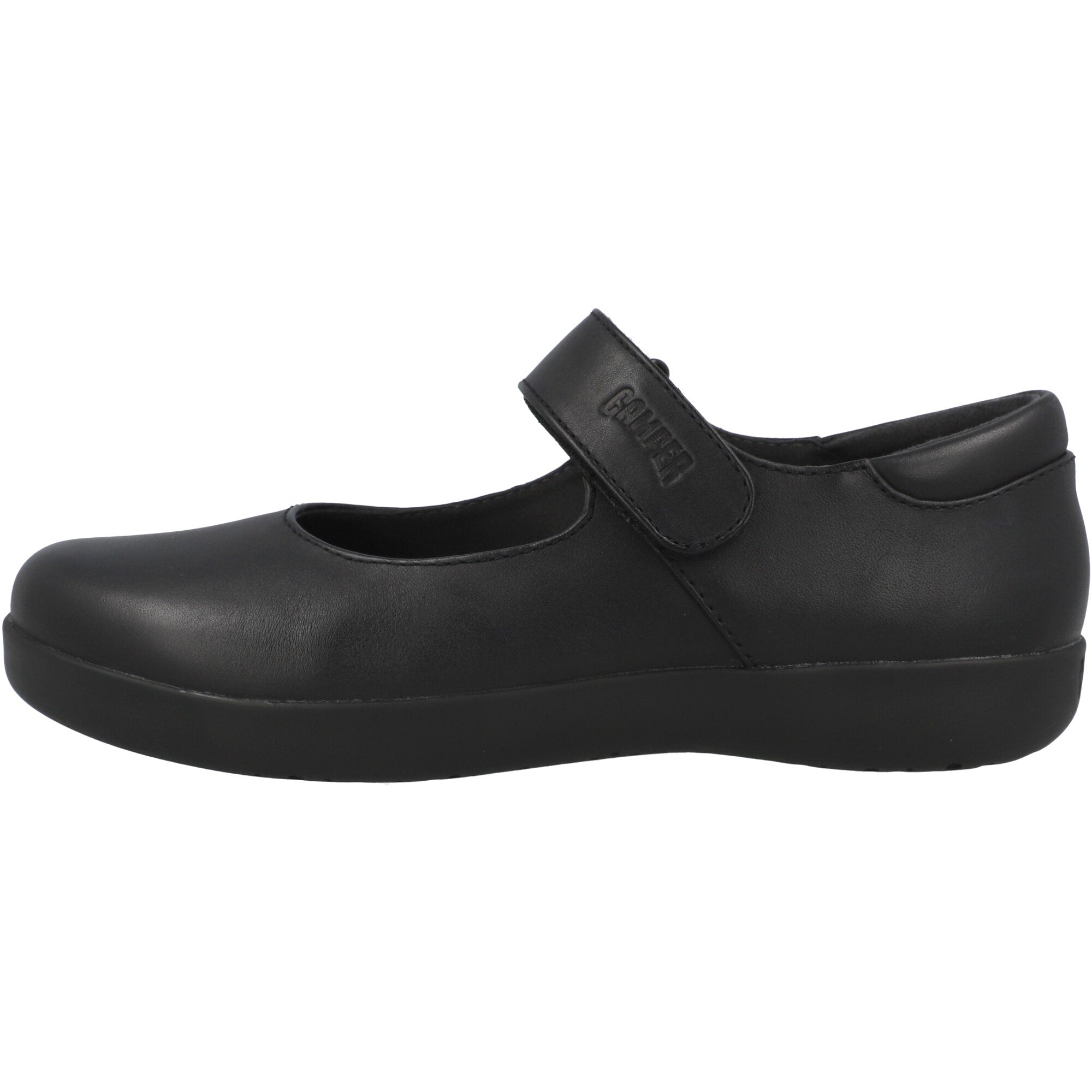 Camper Kids Spiral Black Shoes
