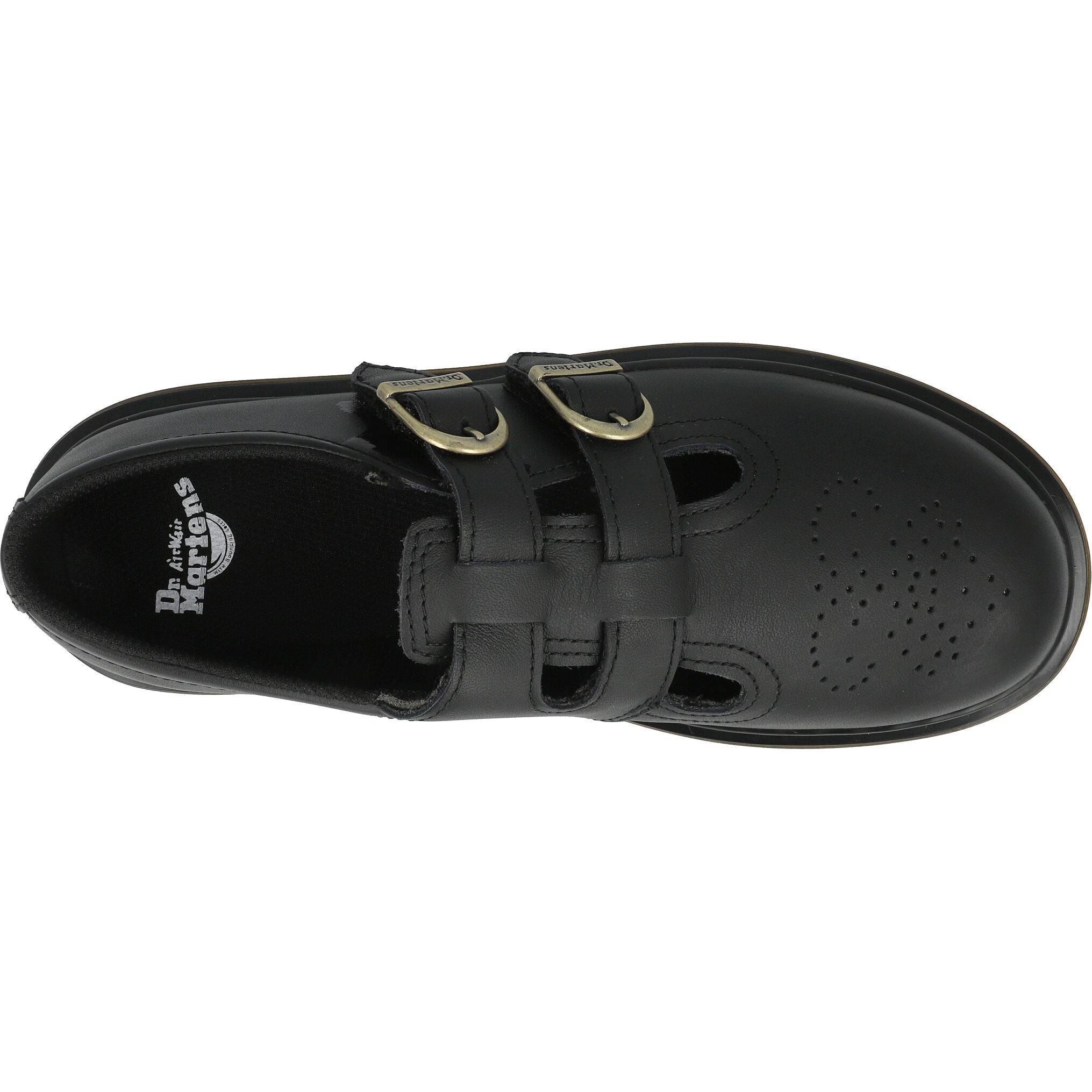 Dr Martens 8065 Black T-Bar Shoes