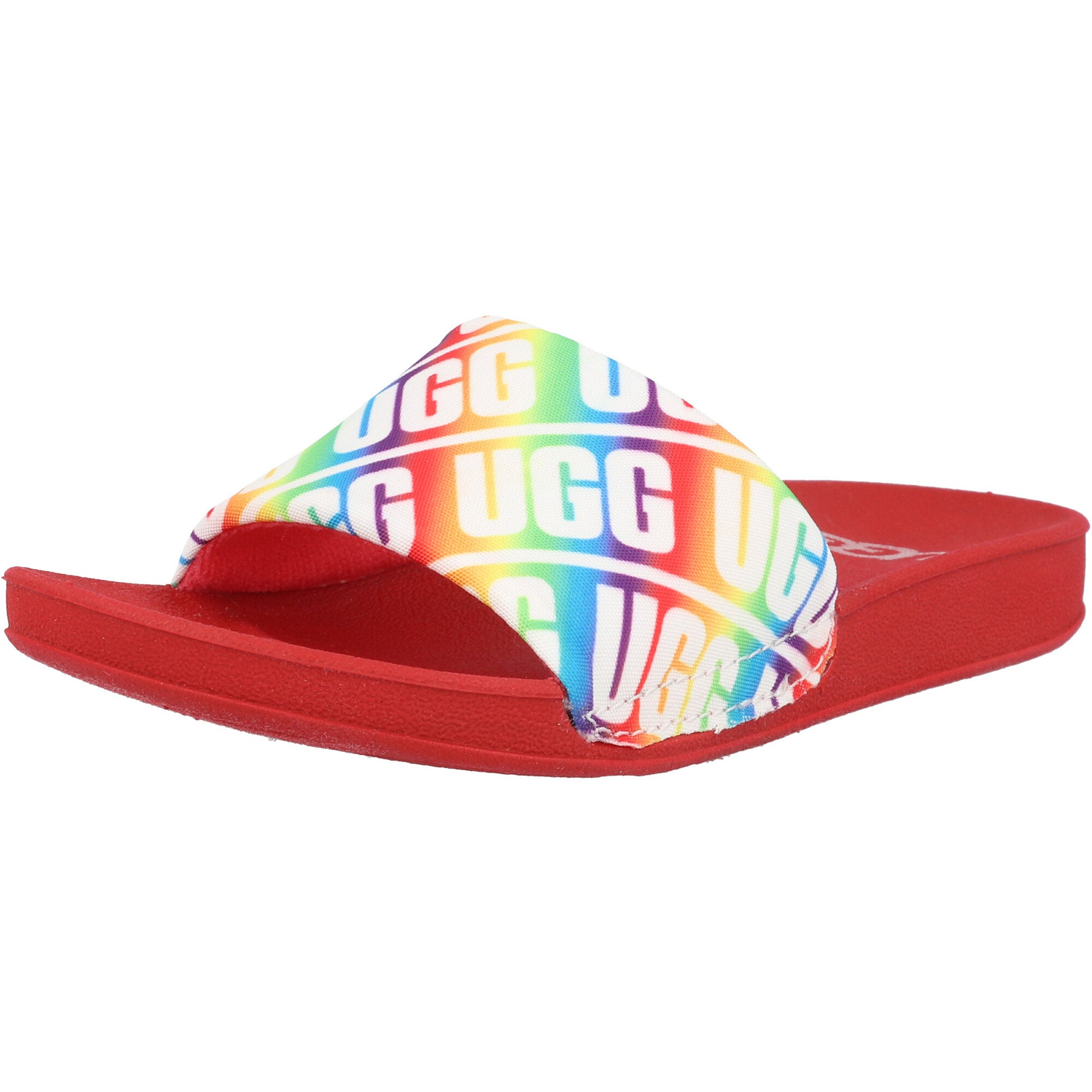 新品Rainbow Sandals / SD サンダル/uggアイランドスリッパ UGG Kids Beach Slide Rainbow Sandals – Awesome Shoes