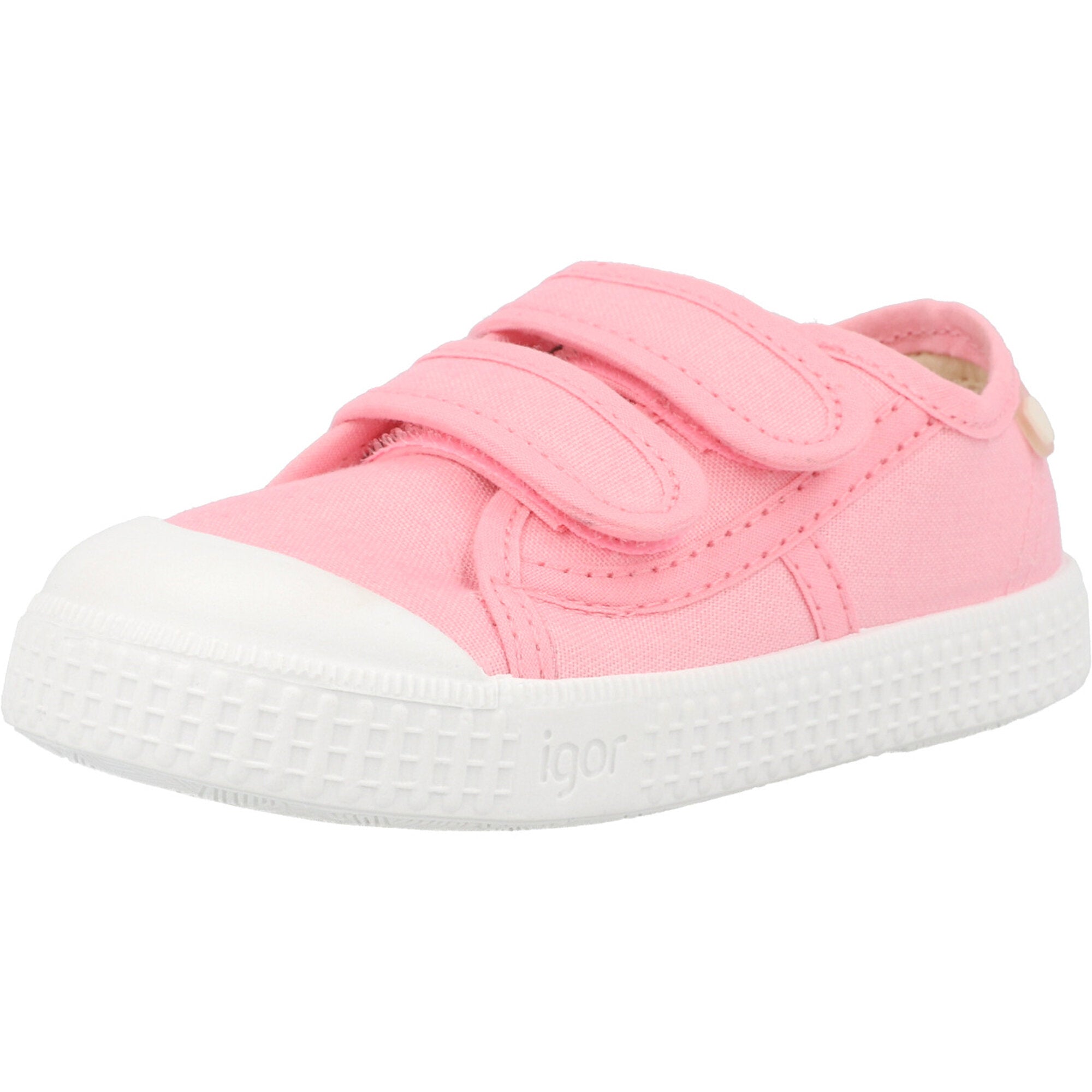 Igor Berri V Pink Canvas Trainers – Awesome Shoes