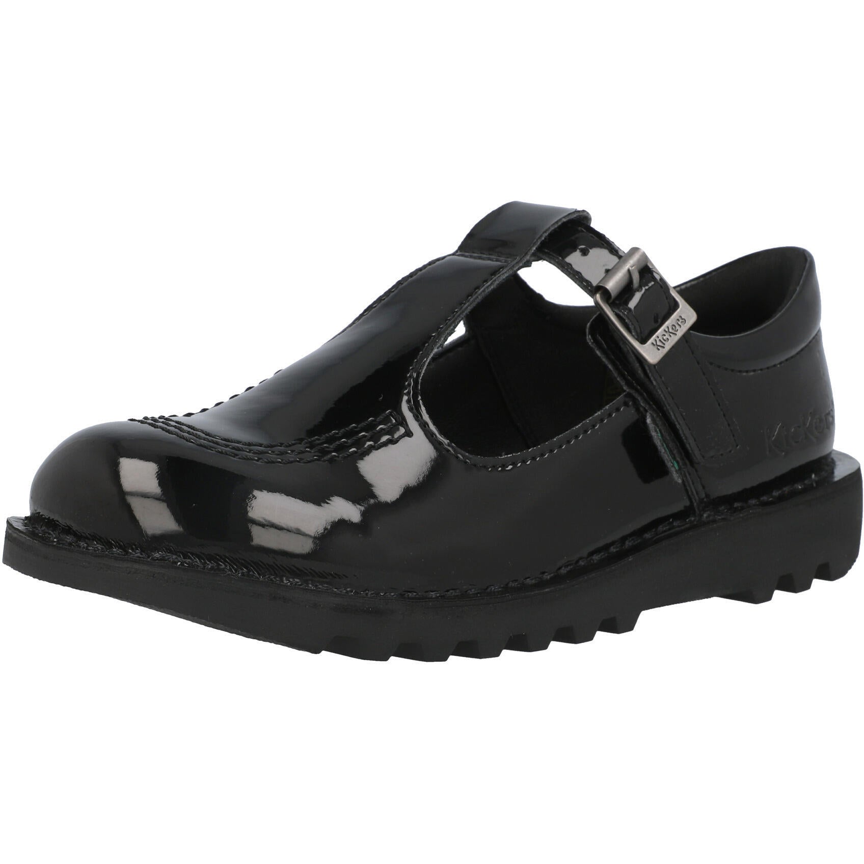 Kickers Kick T Vegan Black School Shoes – Awesome Shoes