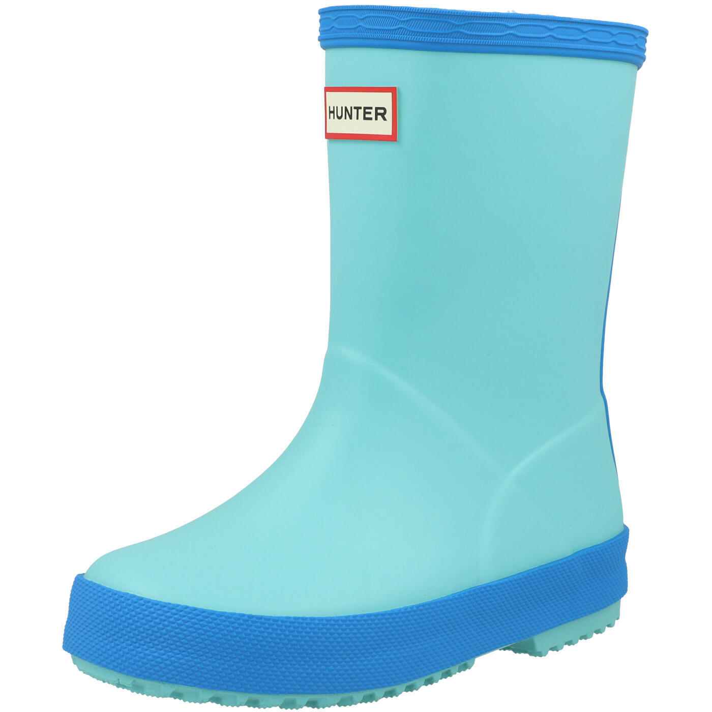 Cotswold Kids Sprinkle Junior Wellies - Dark Blue & White Waterproof Rain Boots UK Size 9