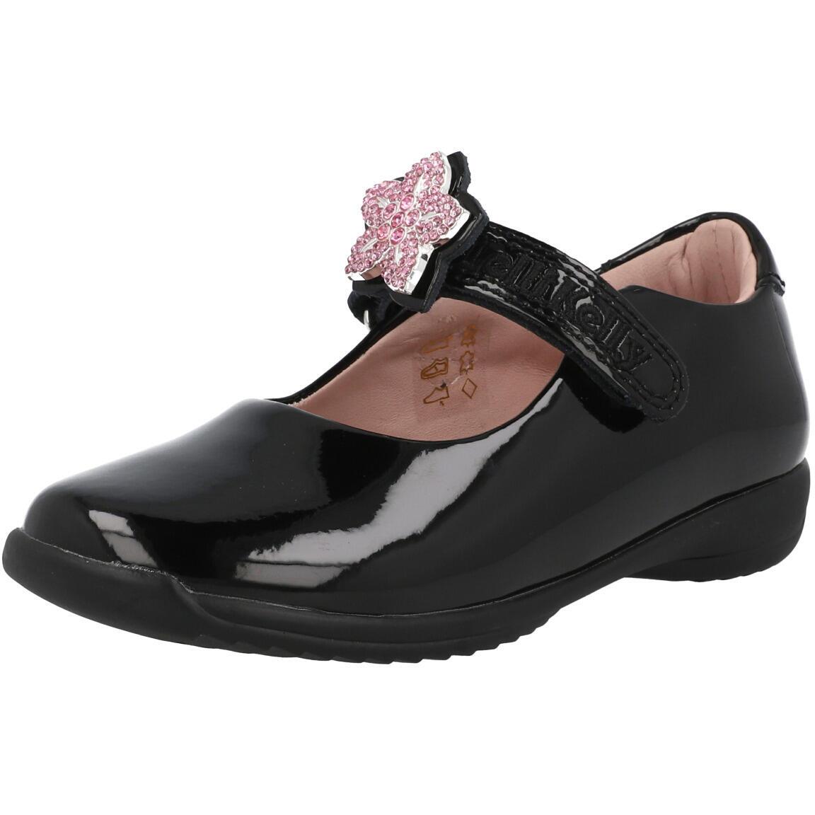 Lelli Kelly Daisy Black School Dolly Shoes – Awesome Shoes
