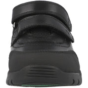 ToeZone Strike Football School Shoes Black