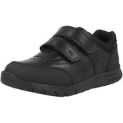 ToeZone Strike Football School Shoes Black