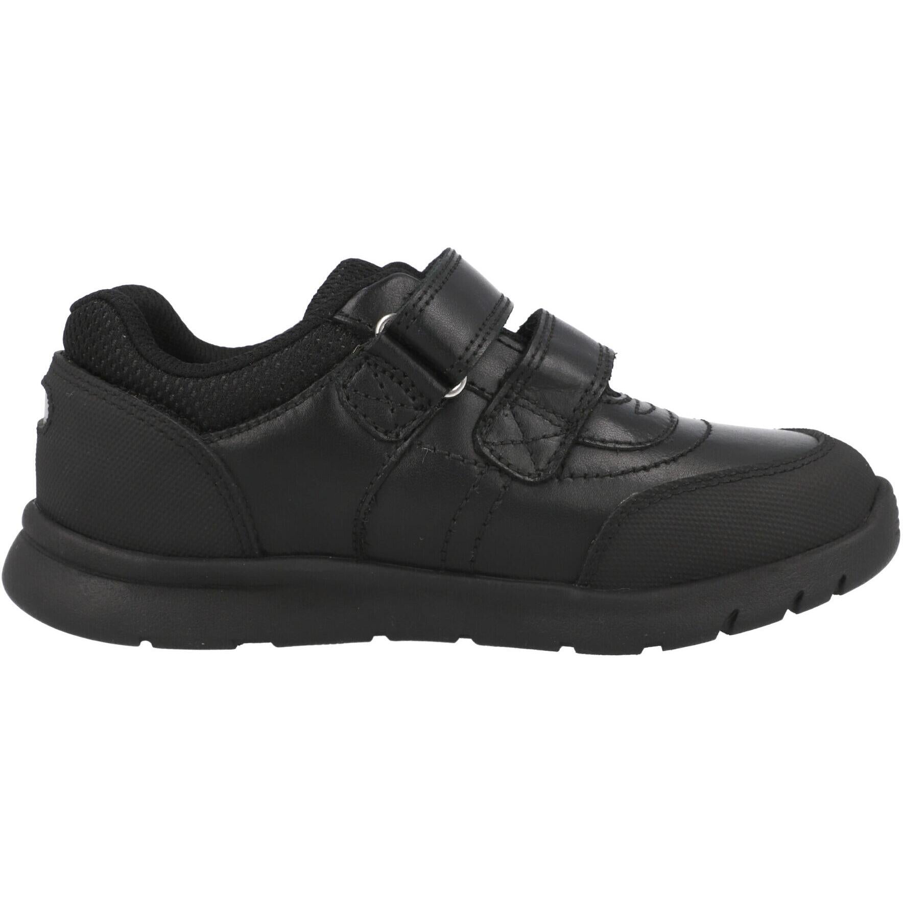 ToeZone Strike Football School Shoes Black