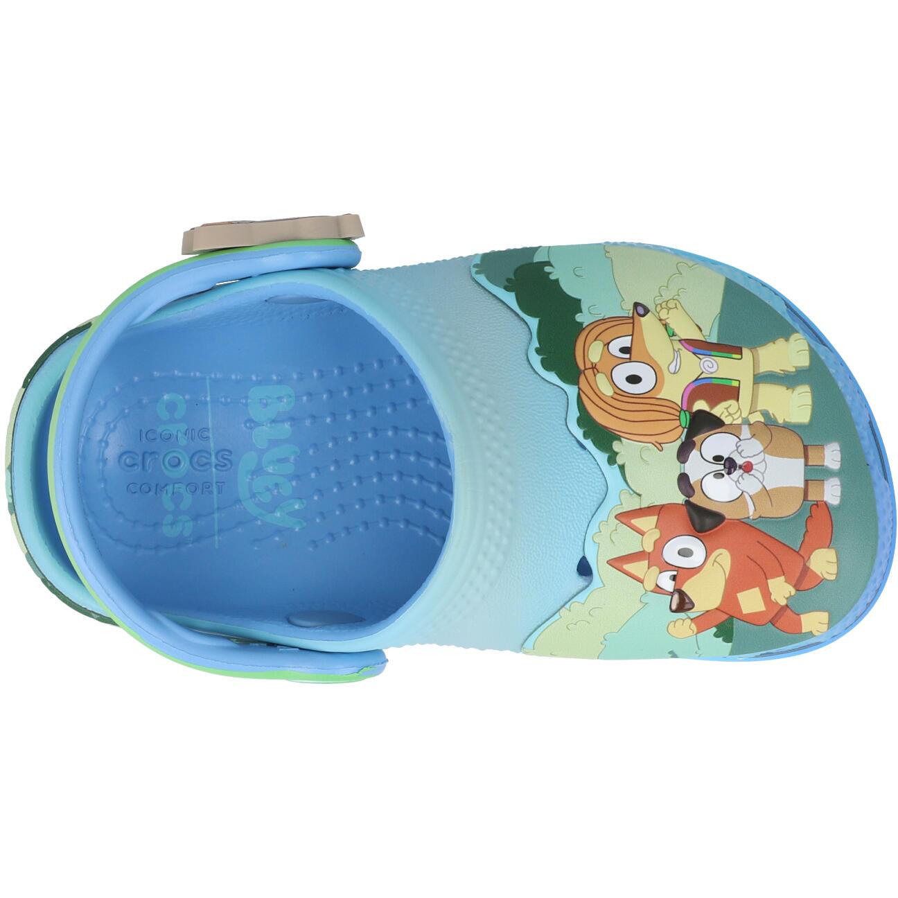 Crocs Kids Bluey Multi Classic Clog T Multi 21236990H