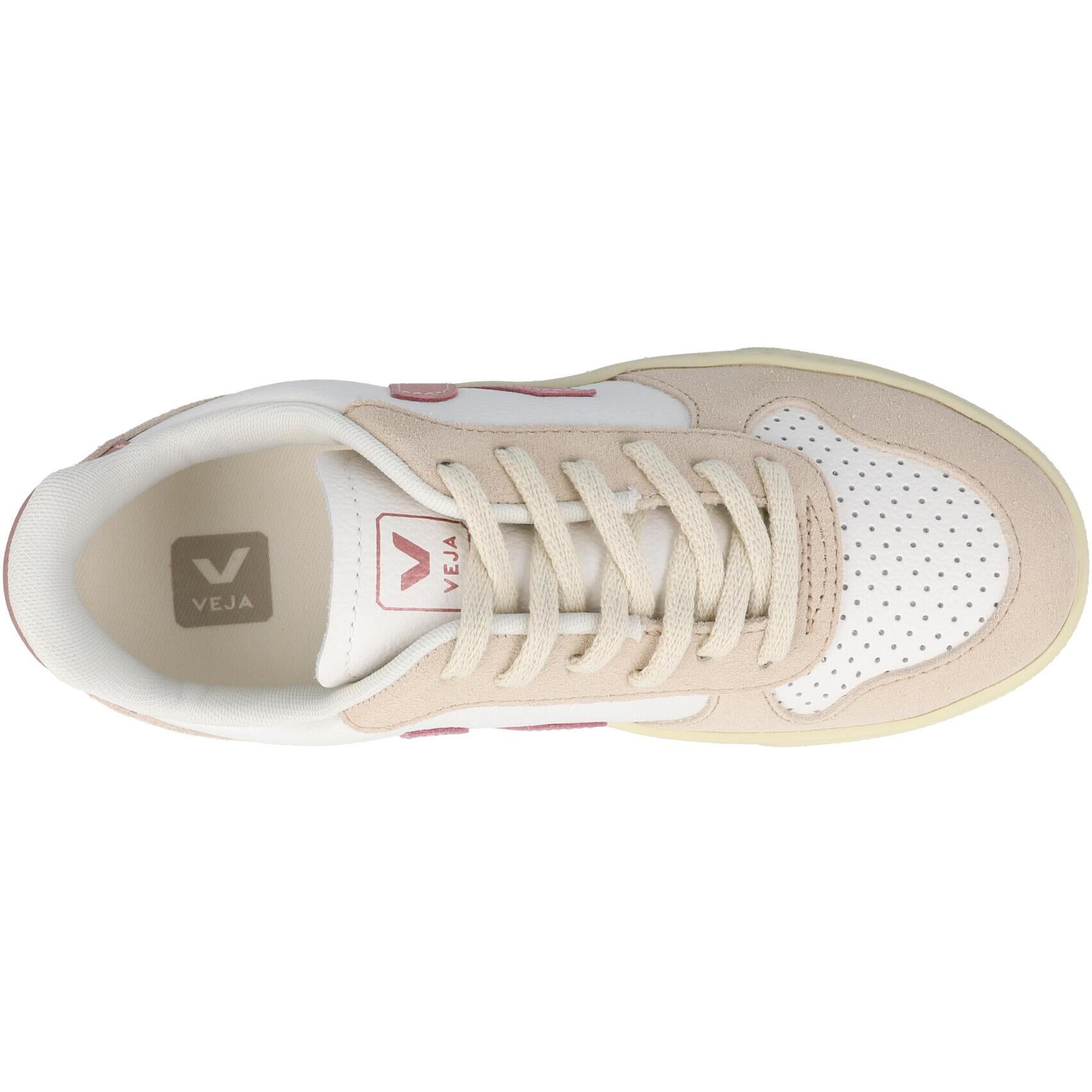 Veja V-10 Laces White/Nacre/Sable CX0522141C