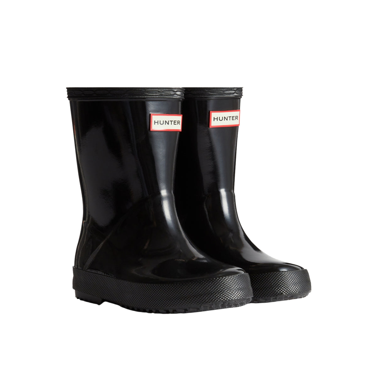 Hunter Kids First Gloss Boot Black HFRK0036252BLK