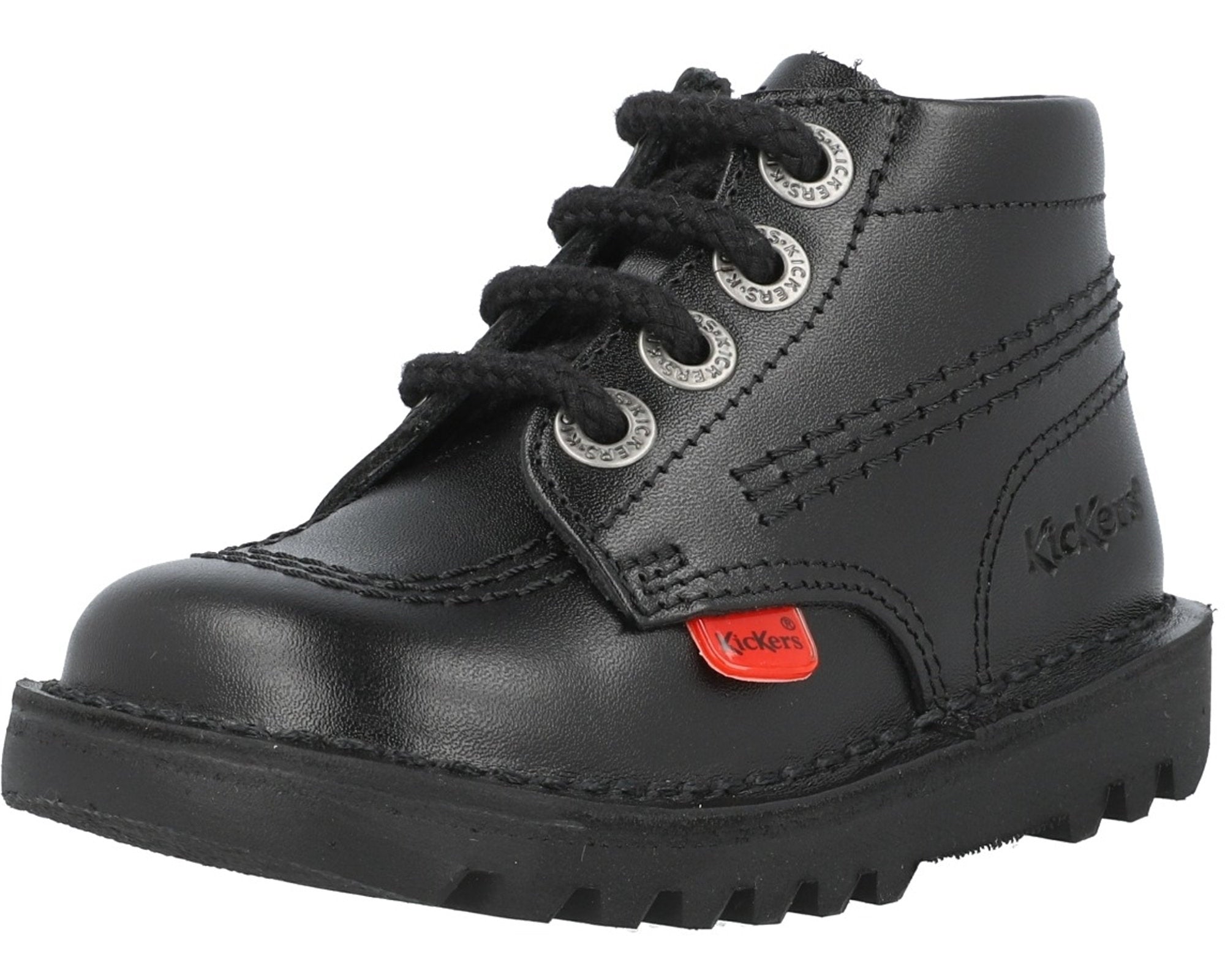 Kickers Kick Hi Zip Black Boots