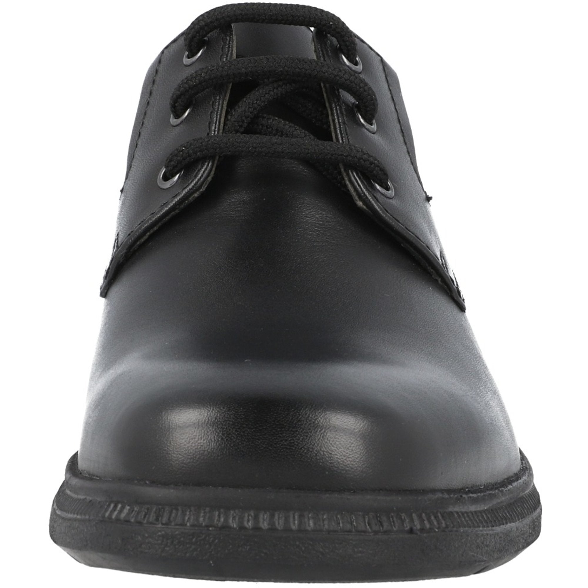 Geox Federico Black School Shoes