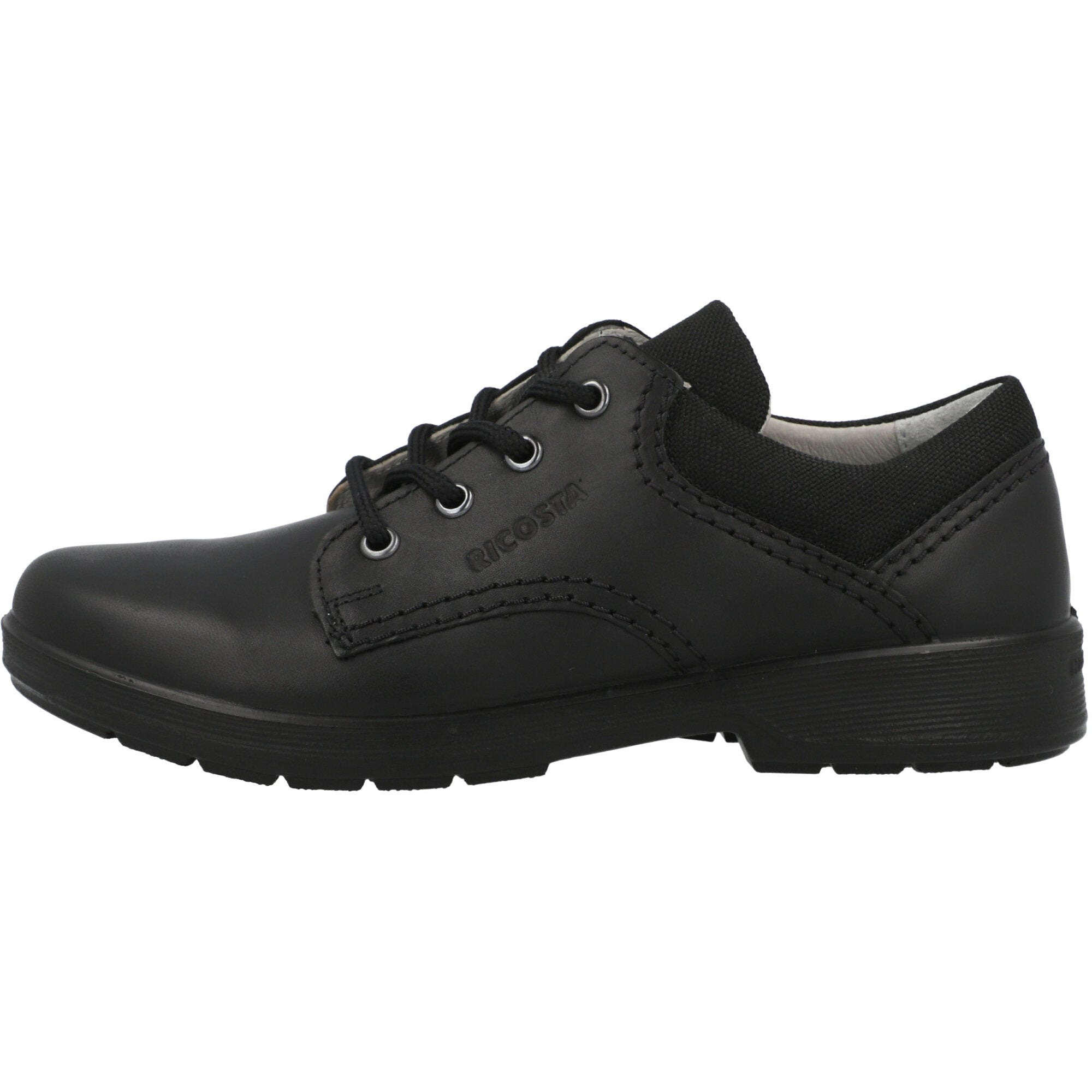 Ricosta Harry Black School Shoes