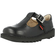 Kickers Kick T-Bar Black Shoes