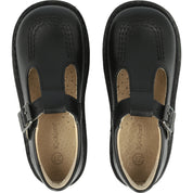 Kickers Kick T-Bar Black Shoes