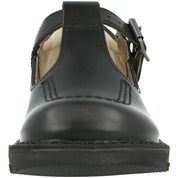 Kickers Kick T-Bar Black Shoes