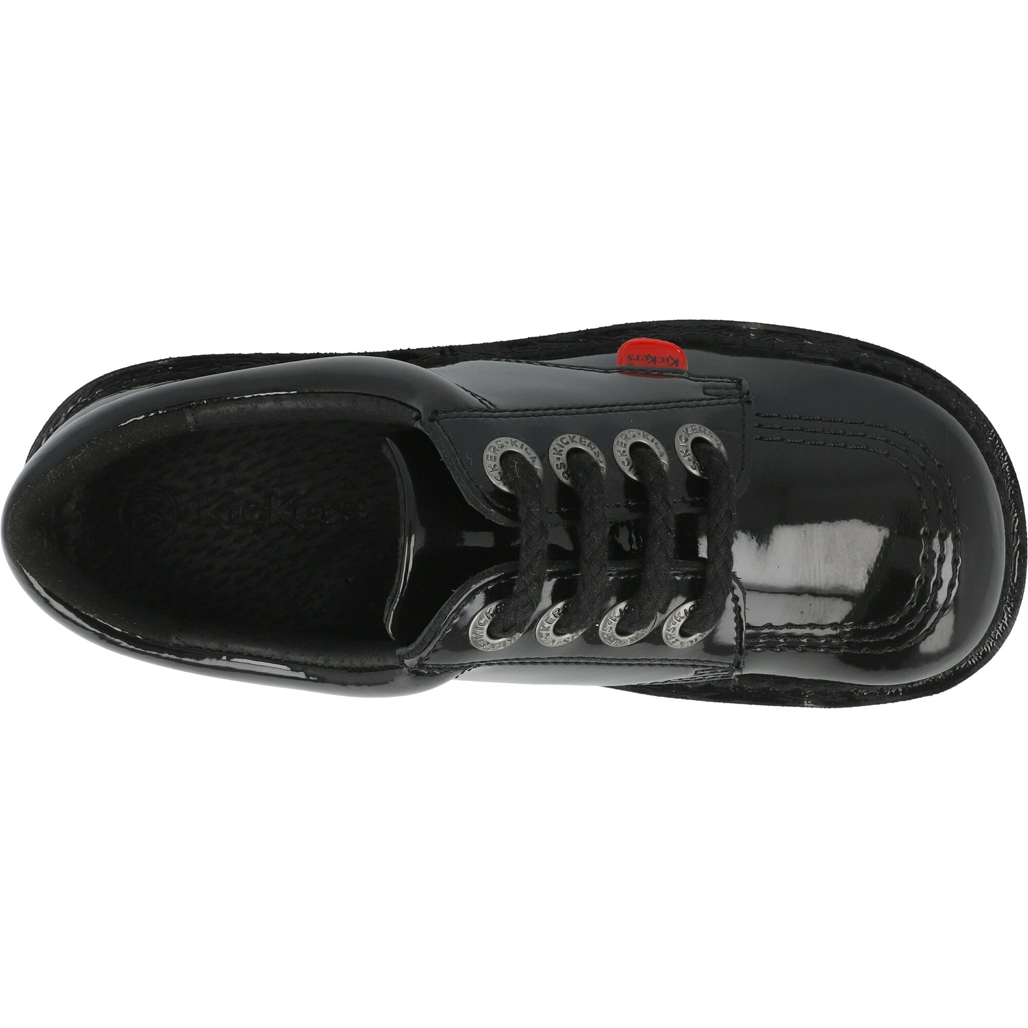 Kickers Kick Lo Black School Shoes – Awesome Shoes