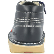 Kickers Kick Hi Zip Navy Ankle Boots