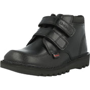 Kickers Kick Scuff Hi Black Shoes