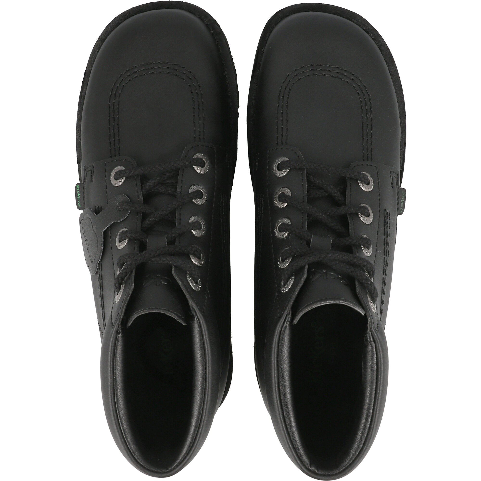 Kickers Kick Hi Vegan Black Boots