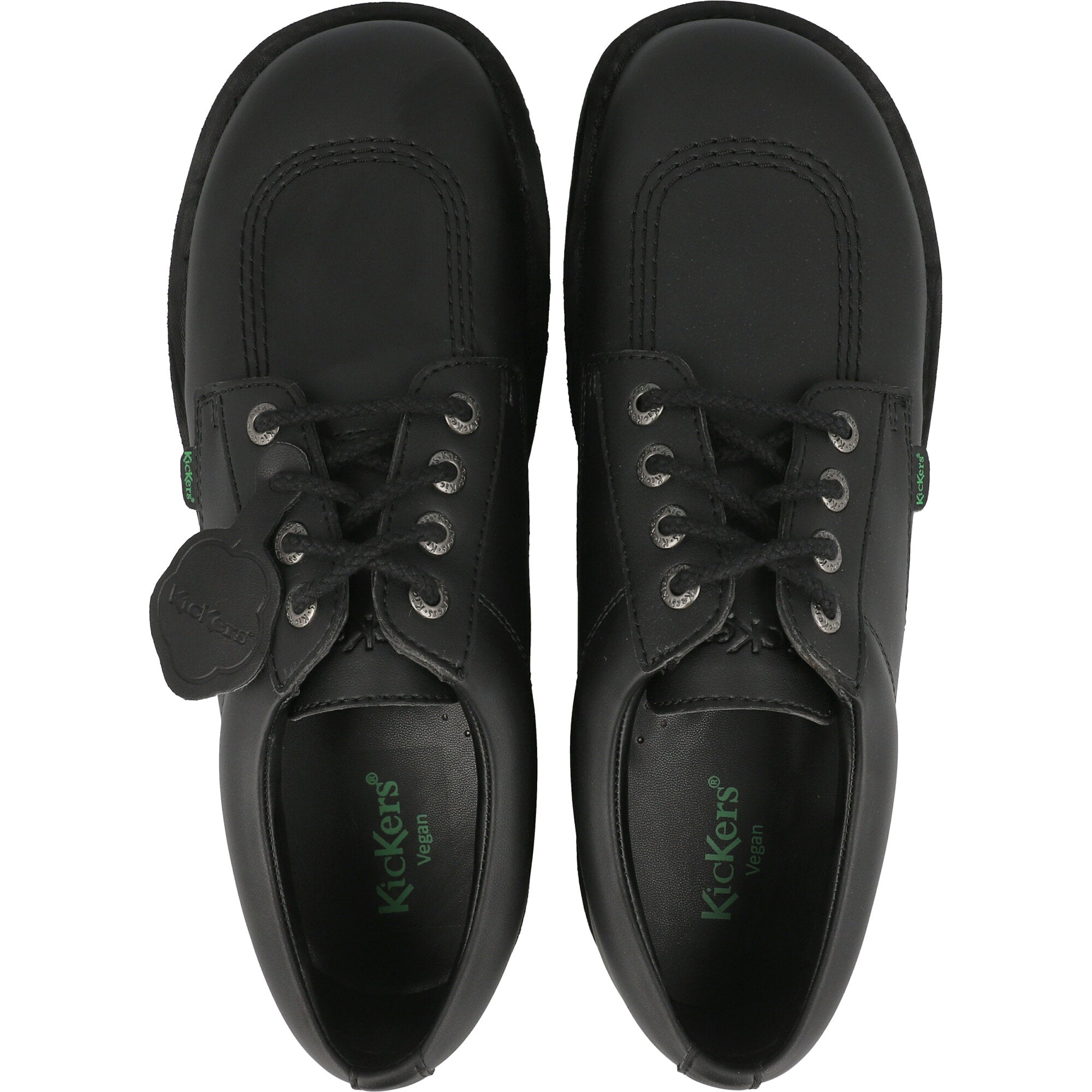 Kickers Kick Lo Vegan Black Shoes