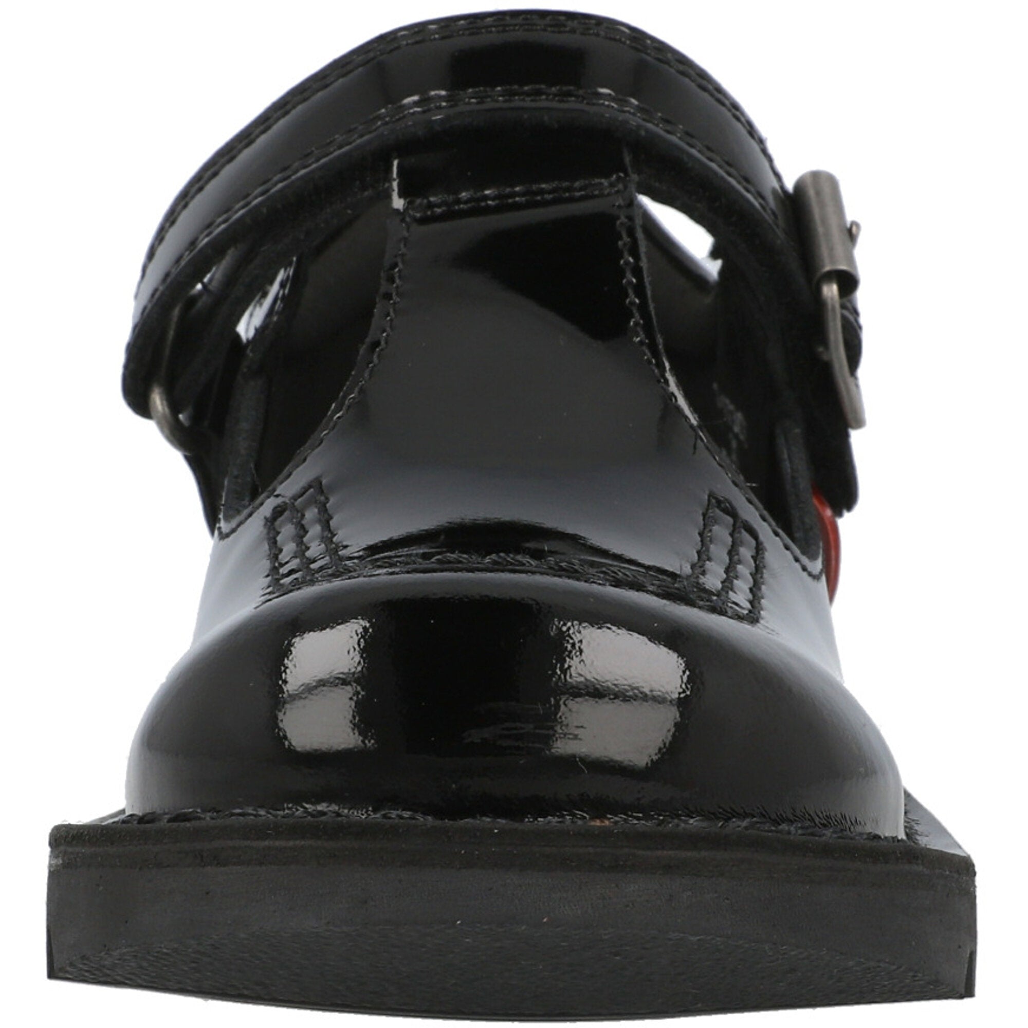 Kickers Kick T-bar Black Shoes