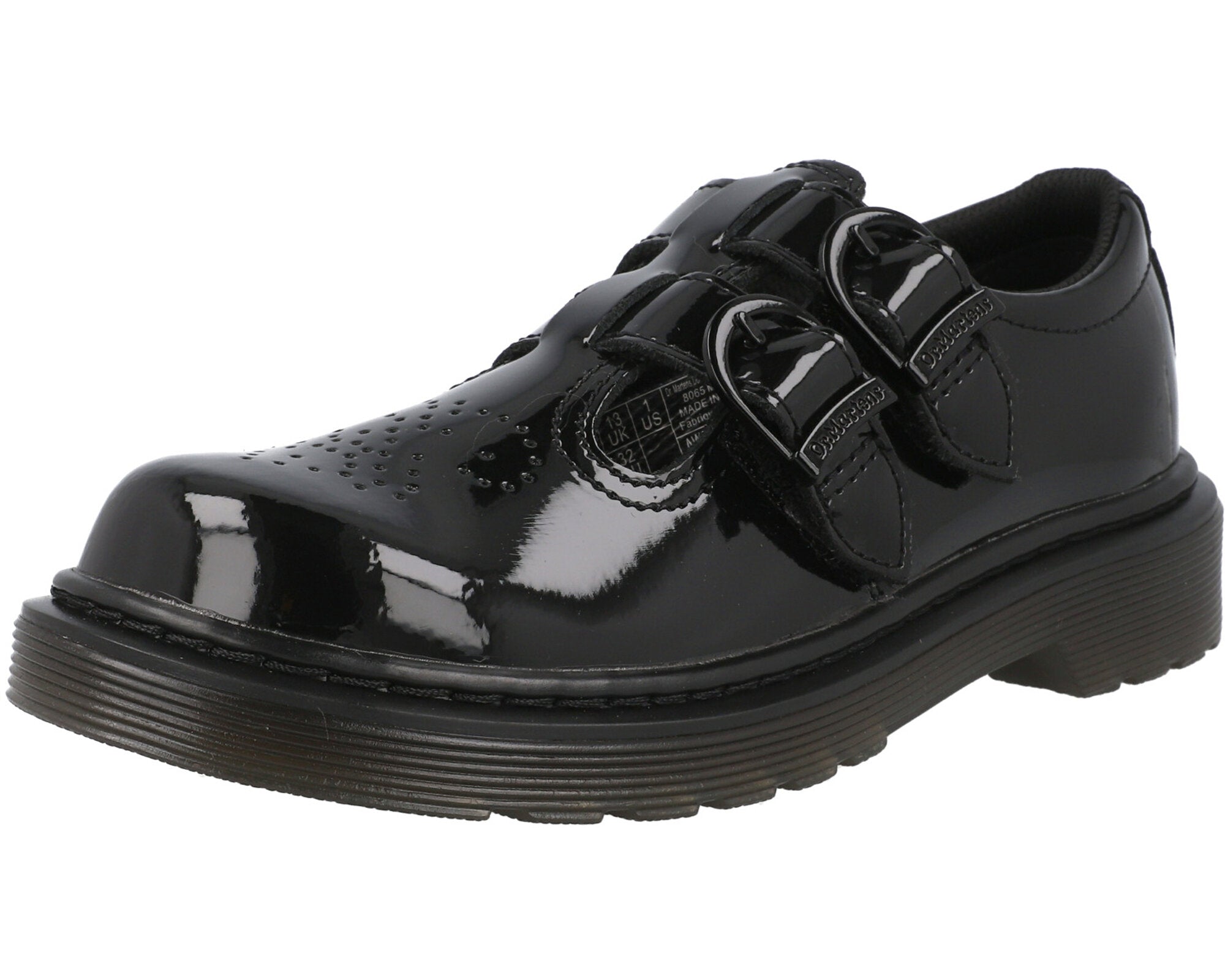 Dr Martens Mono J Black Mary Jane Shoes