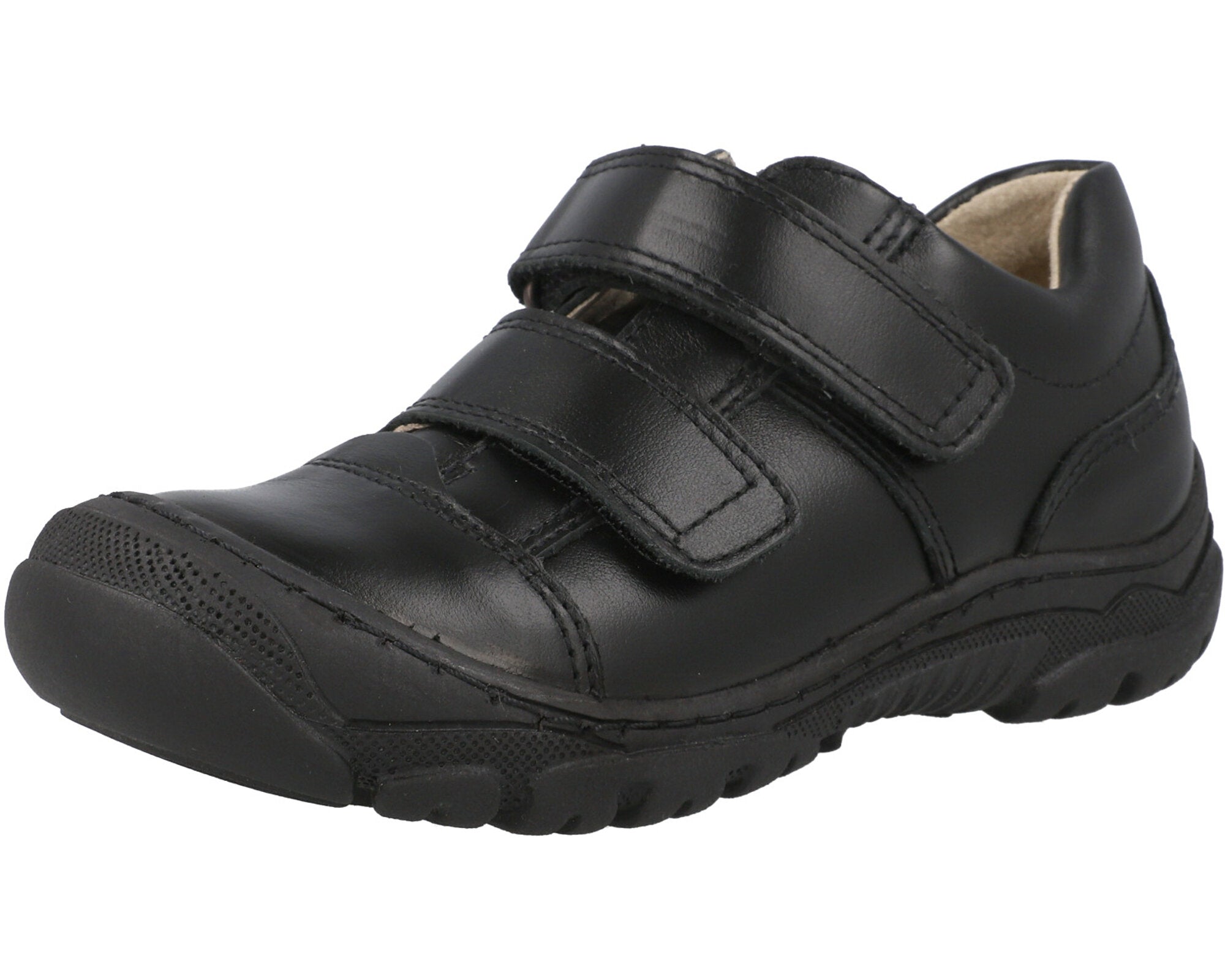 Froddo Leo Black School Shoes