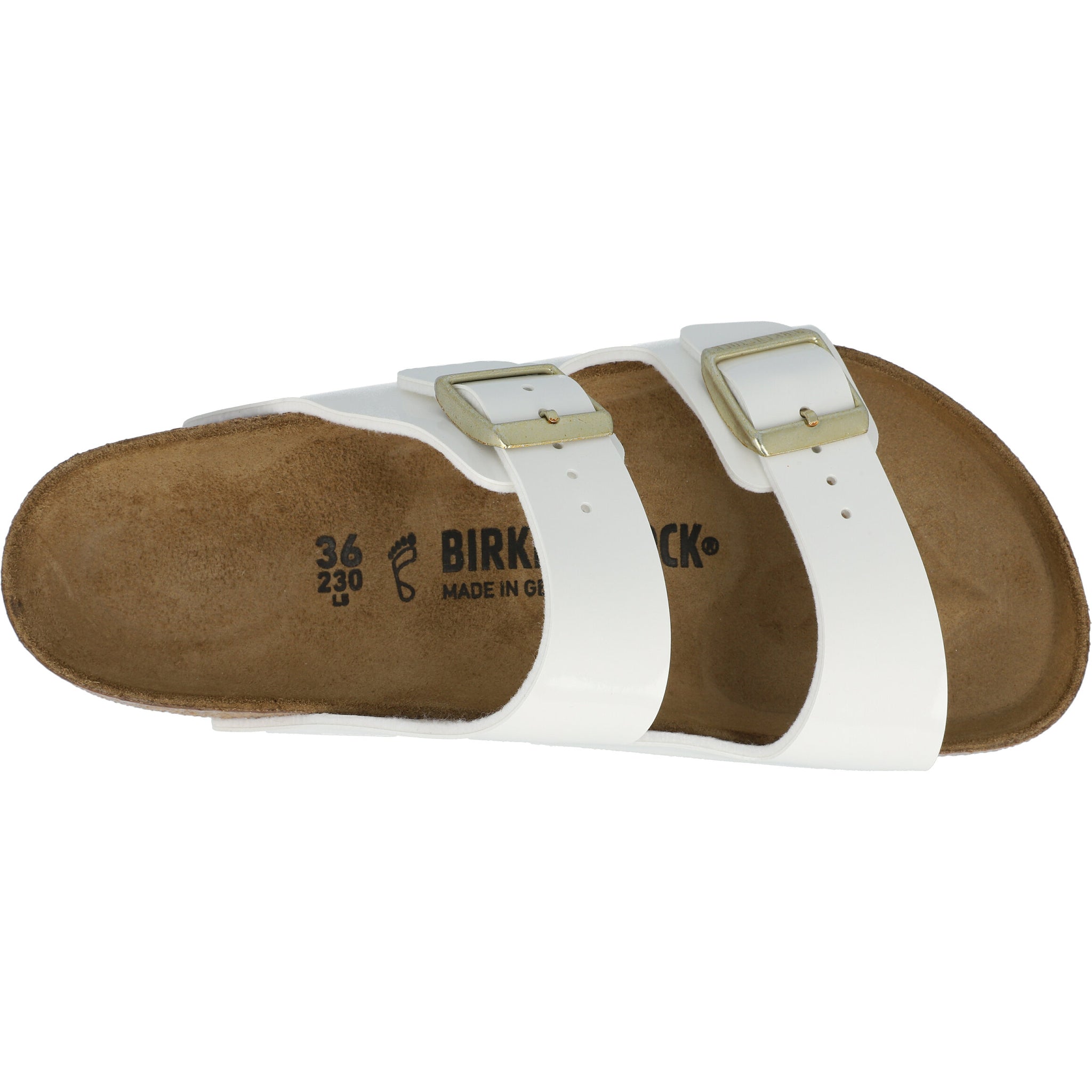 Birkenstock Arizona White Sandals