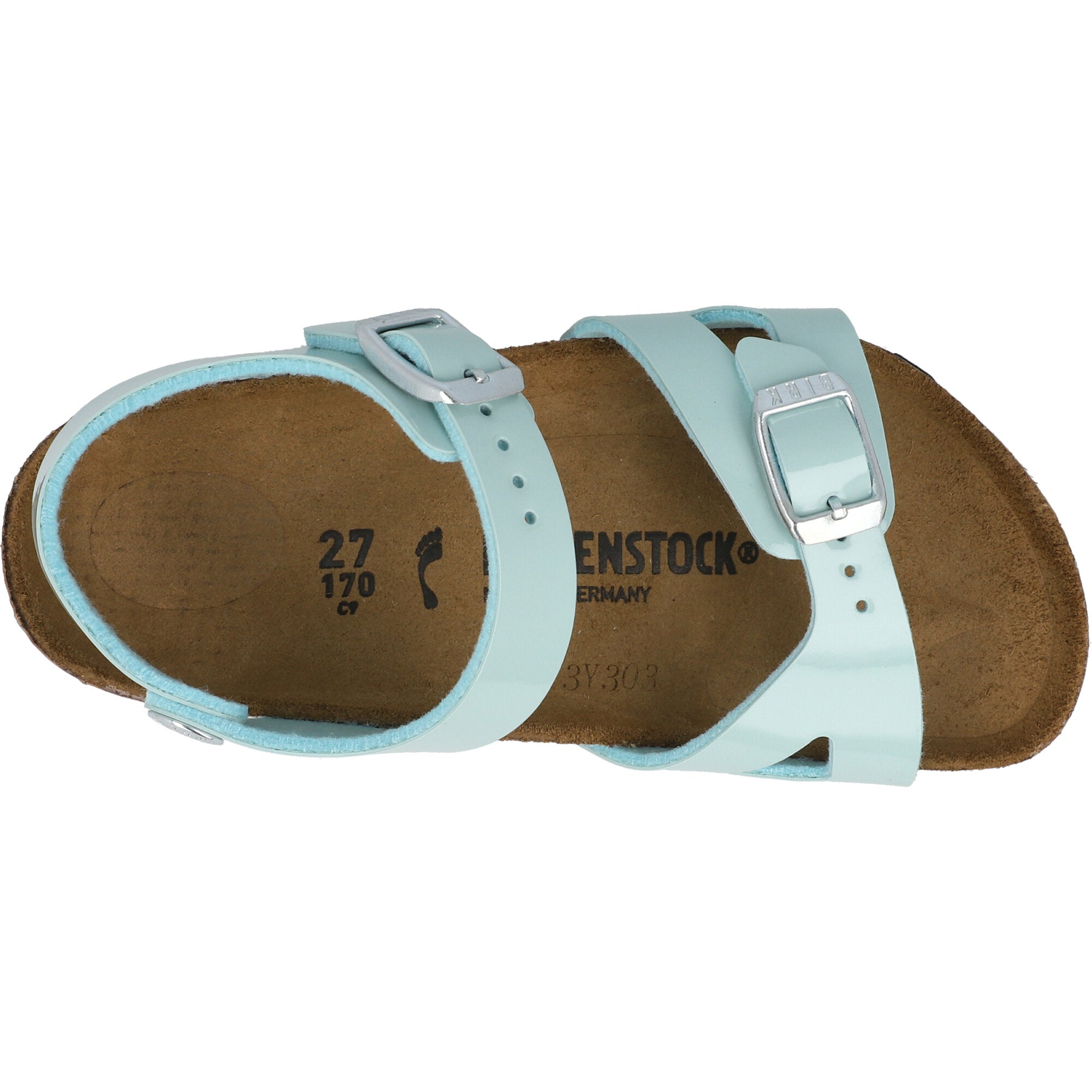 Birkenstock Rio Kids Surf Green Sandals