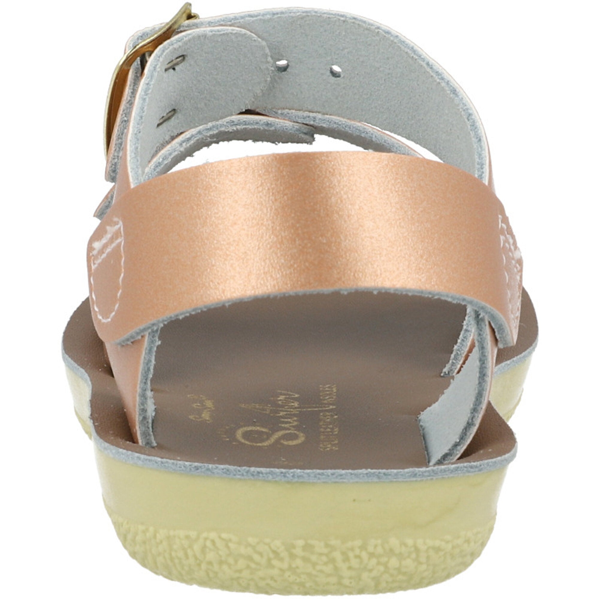 Salt-Water Sun-San Surfer Rose Gold Sandals