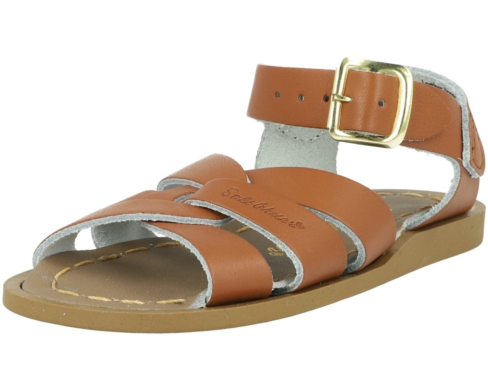 Salt-Water Original Kids Tan Sandals