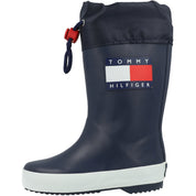 Tommy Hilfiger Blue Rain Boots