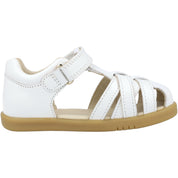 Bobux Cross Jump White Sandals