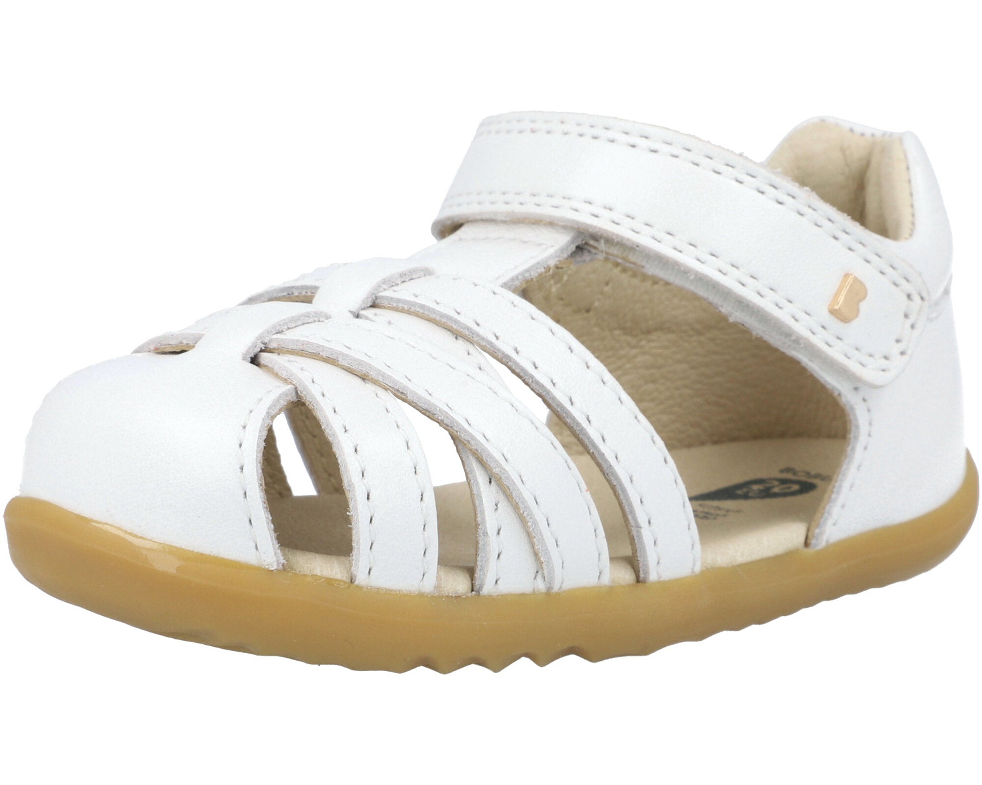 Bobux Step Up Cross Jump White Sandals