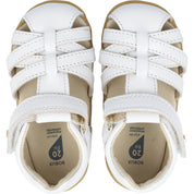 Bobux Step Up Cross Jump White Sandals