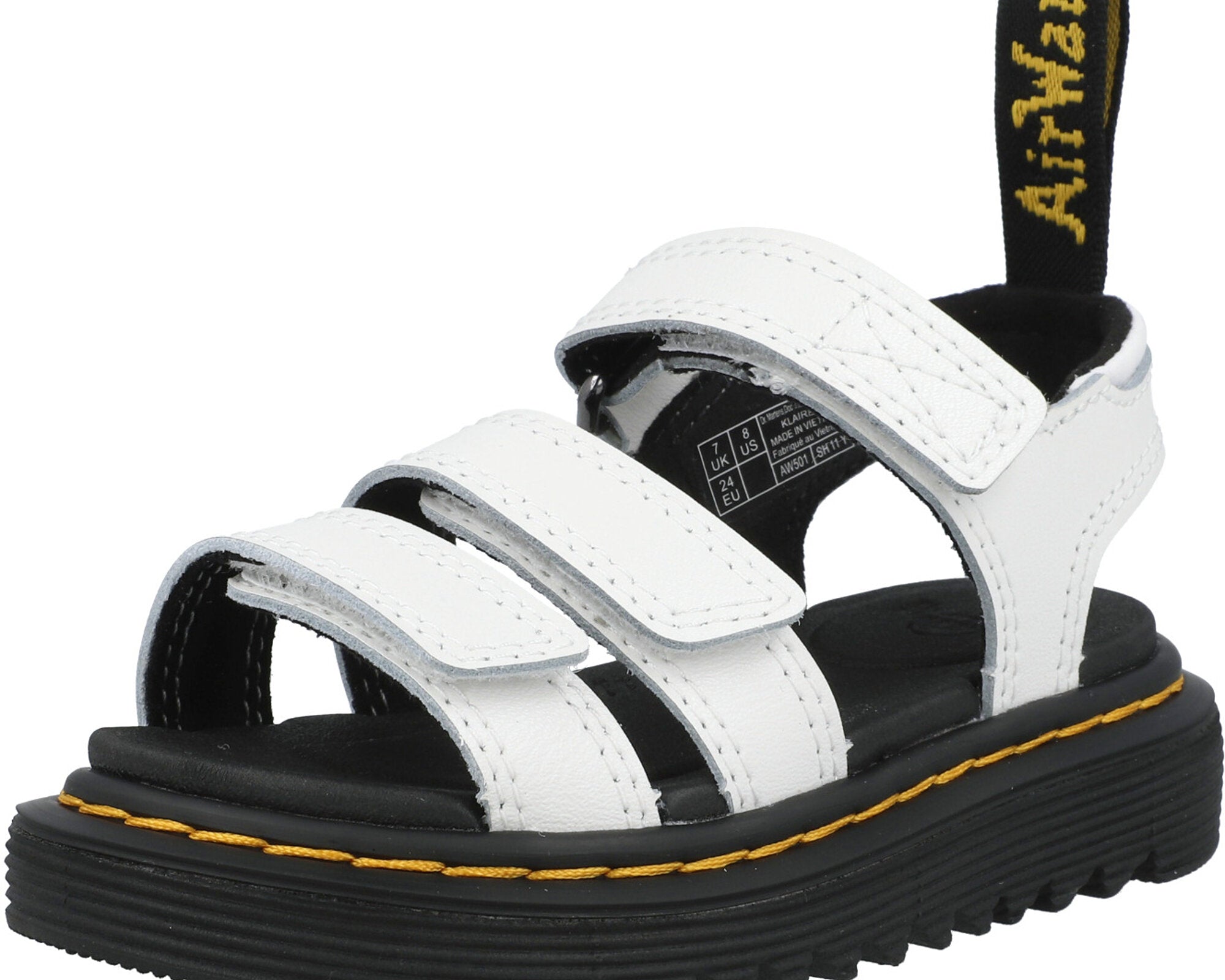 Dr Martens Klaire White Sandals