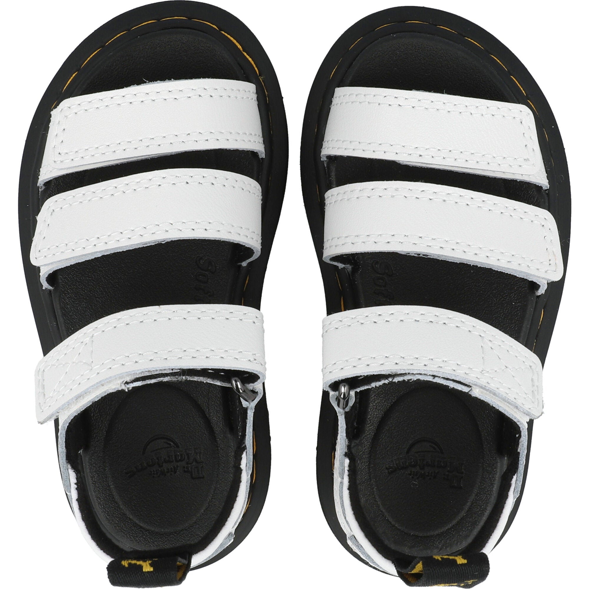 Dr Martens Klaire White Sandals