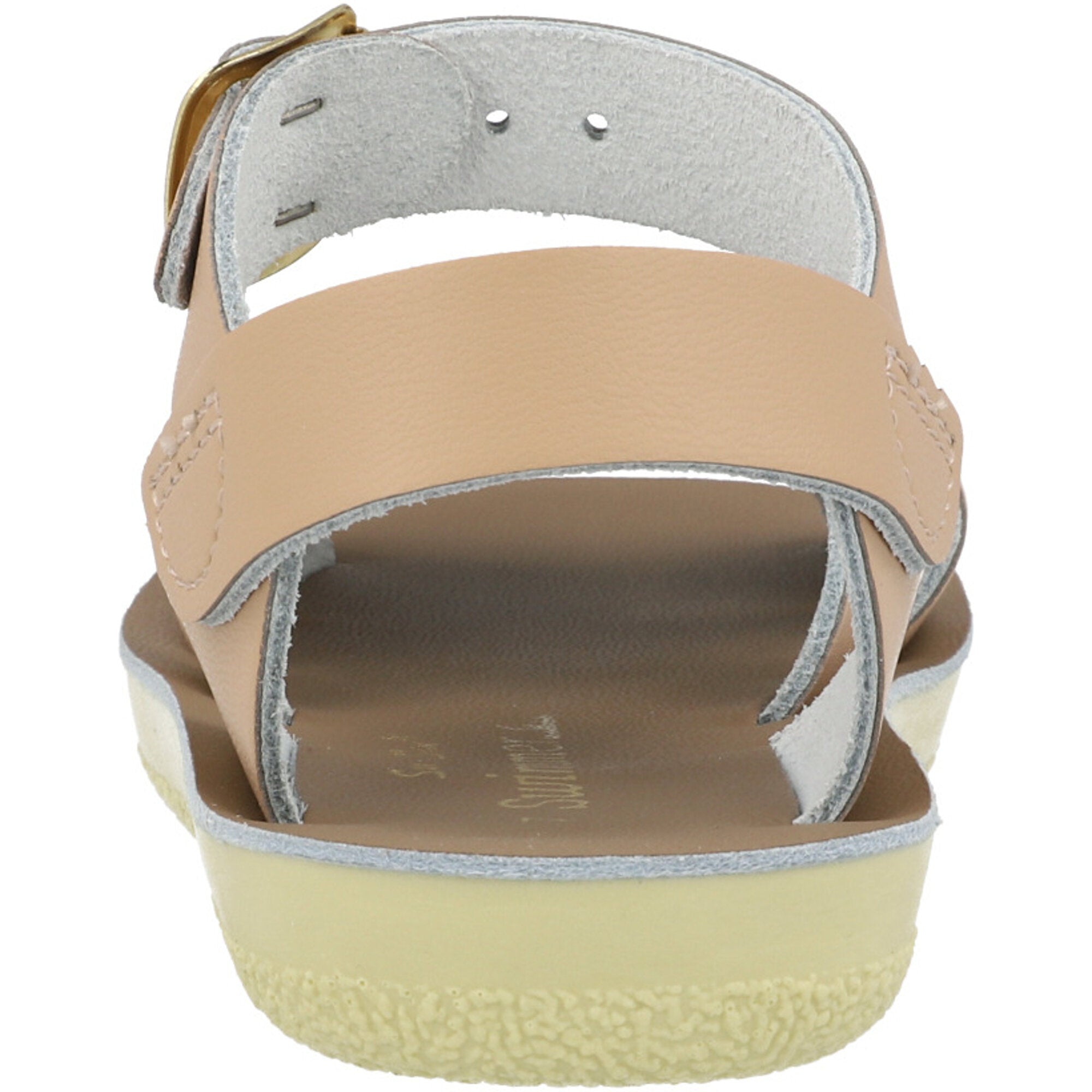 Salt-Water Sun-San Swimmer Kids Latte Sandals