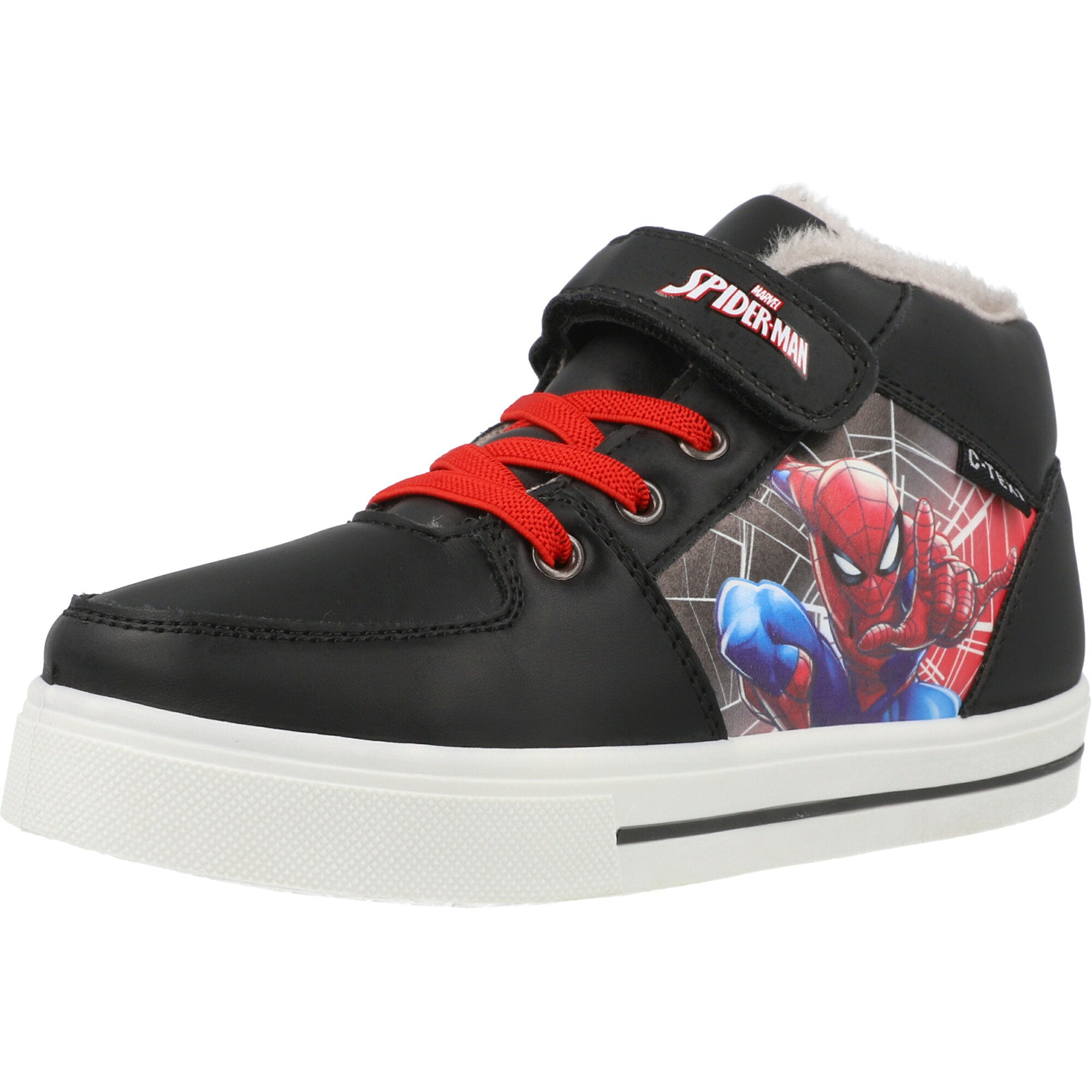 Spiderman Black High Tops