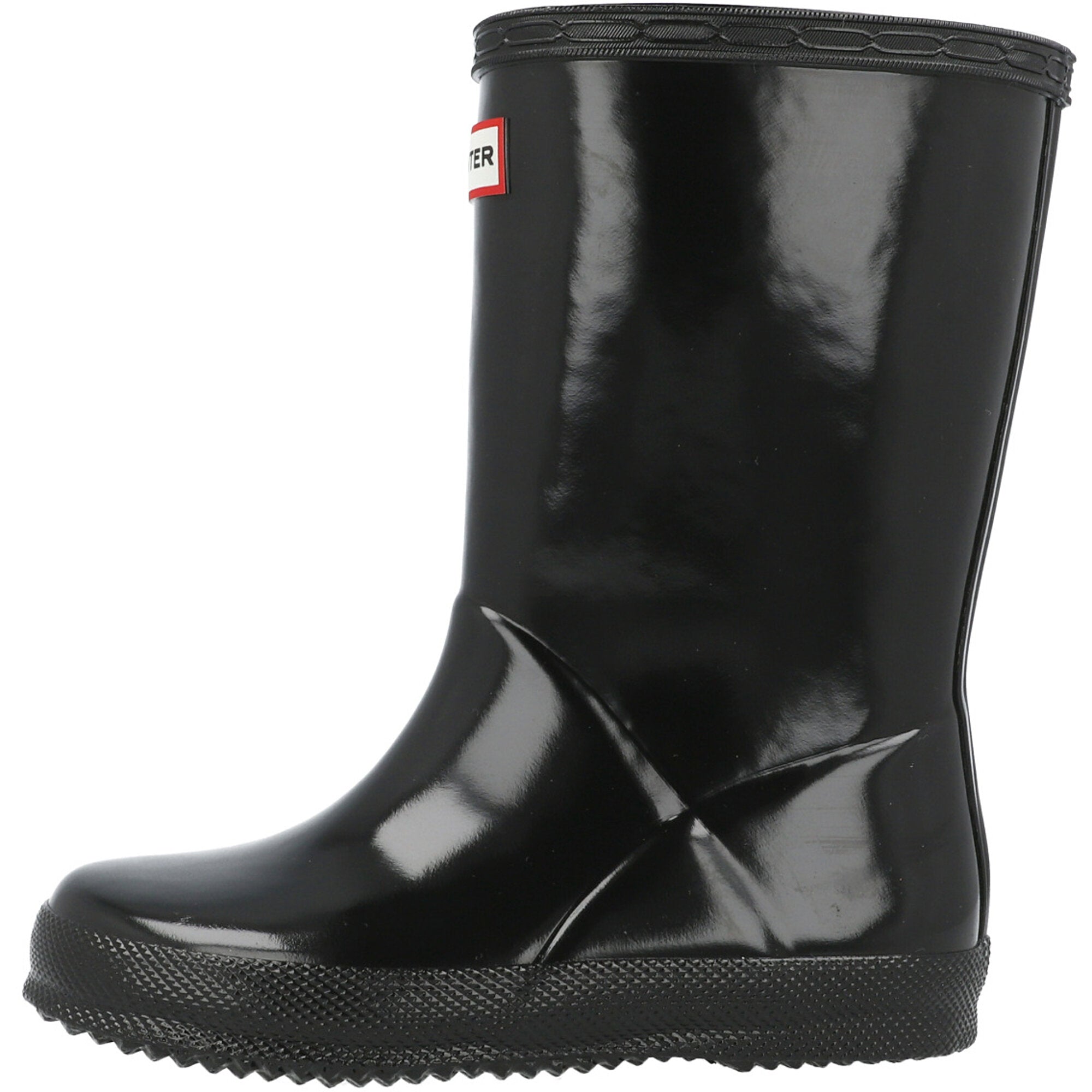 Hunter Kids First Classic Gloss Black Wellies