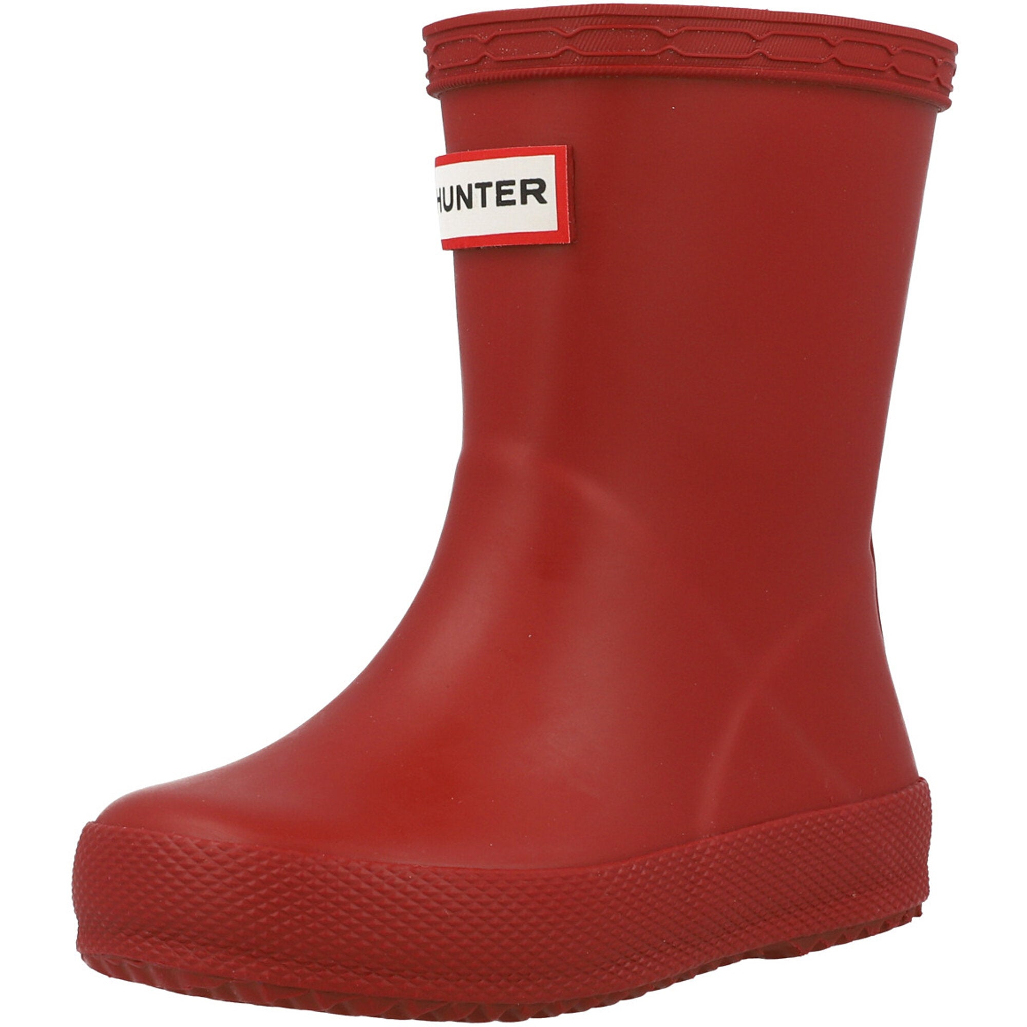 Hunter Kids First Classic Military Red Wellington Boots