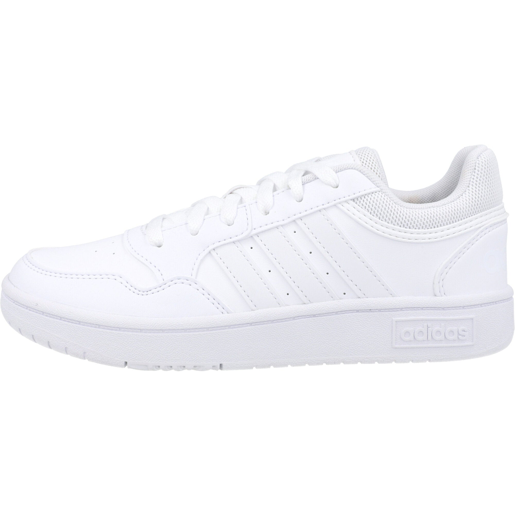 adidas Hoops 3.0 White Sneakers