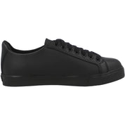 Kickers Tovni Lacer Black School Shoes