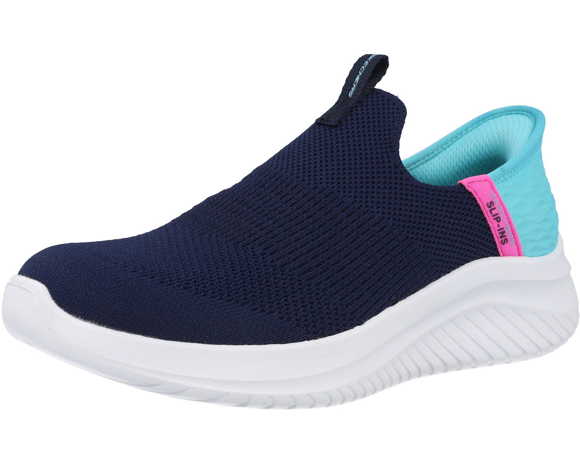 Skechers Ultra Flex Navy Slip-ons