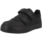 Kickers Tovni Scuff Lo Black School Shoes