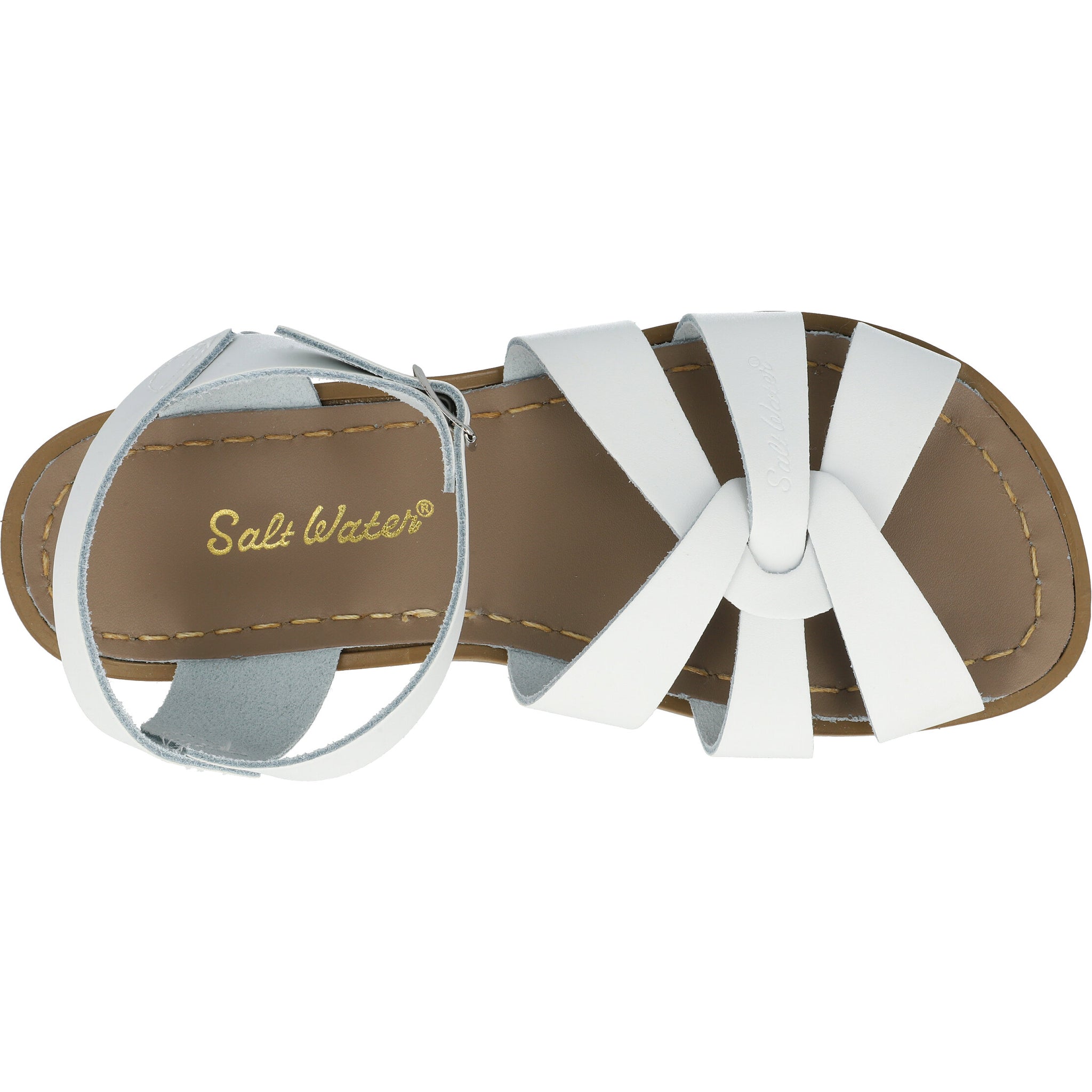 Salt-Water Original White Sandals