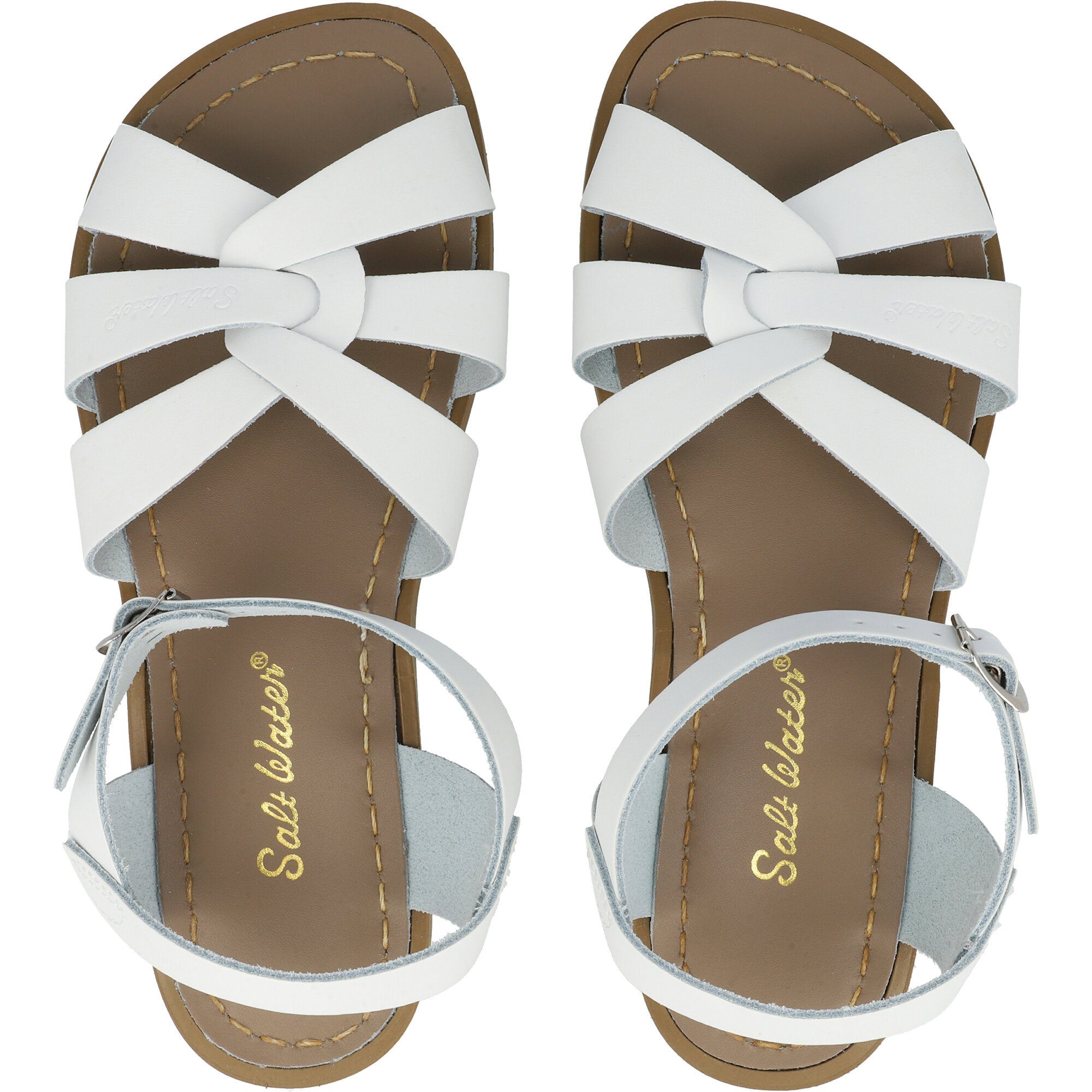 Salt-Water Original White Sandals