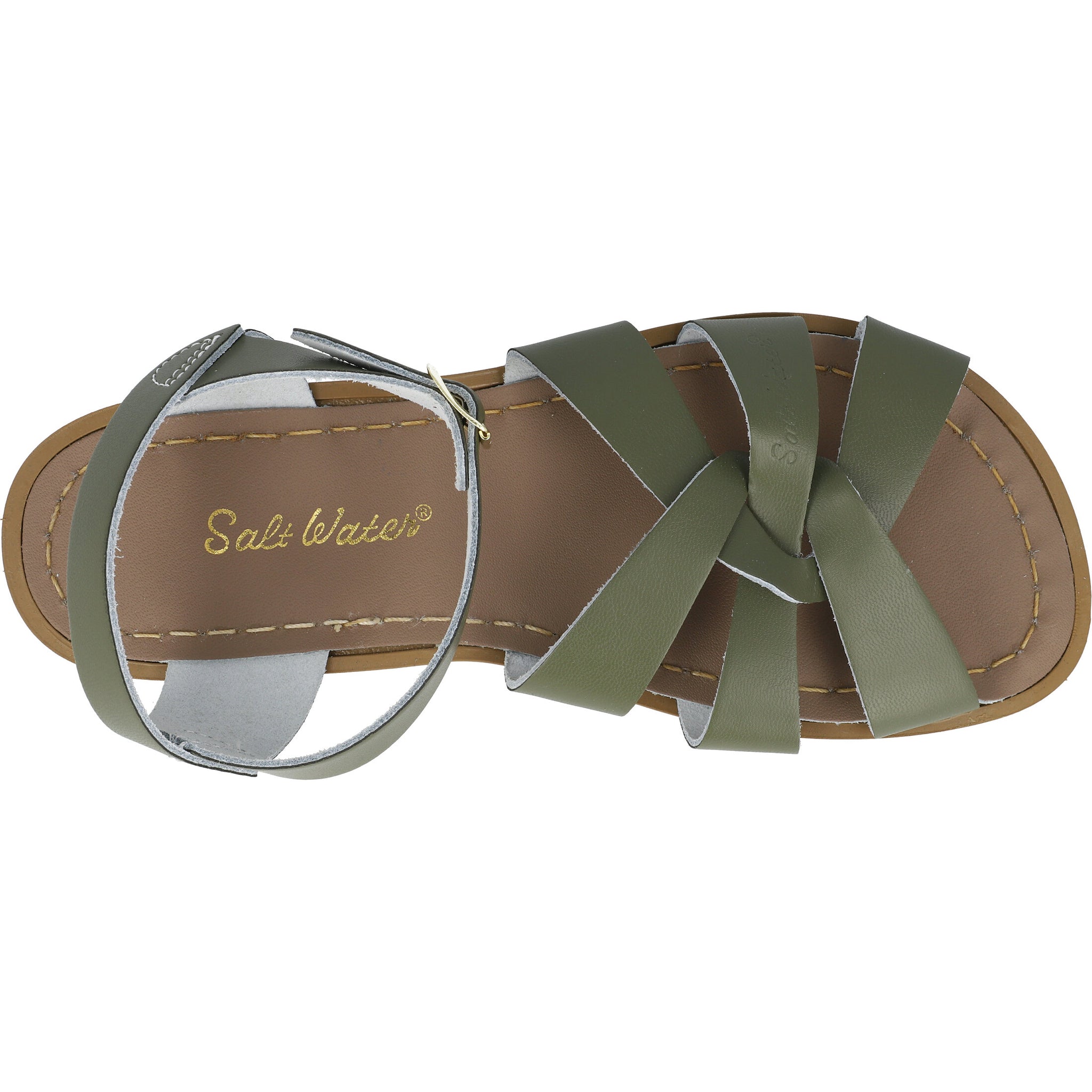 Salt-Water Original Olive Sandals